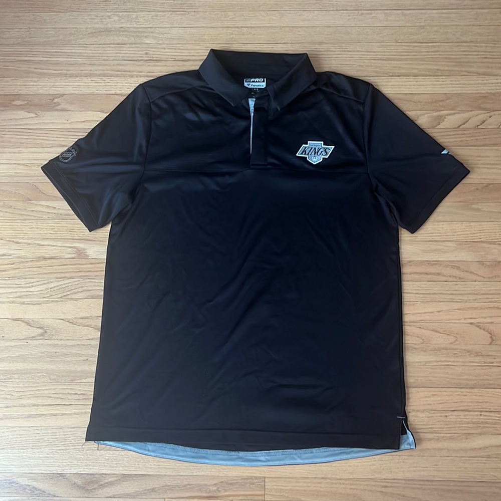 LA Kings Black Camo polo
